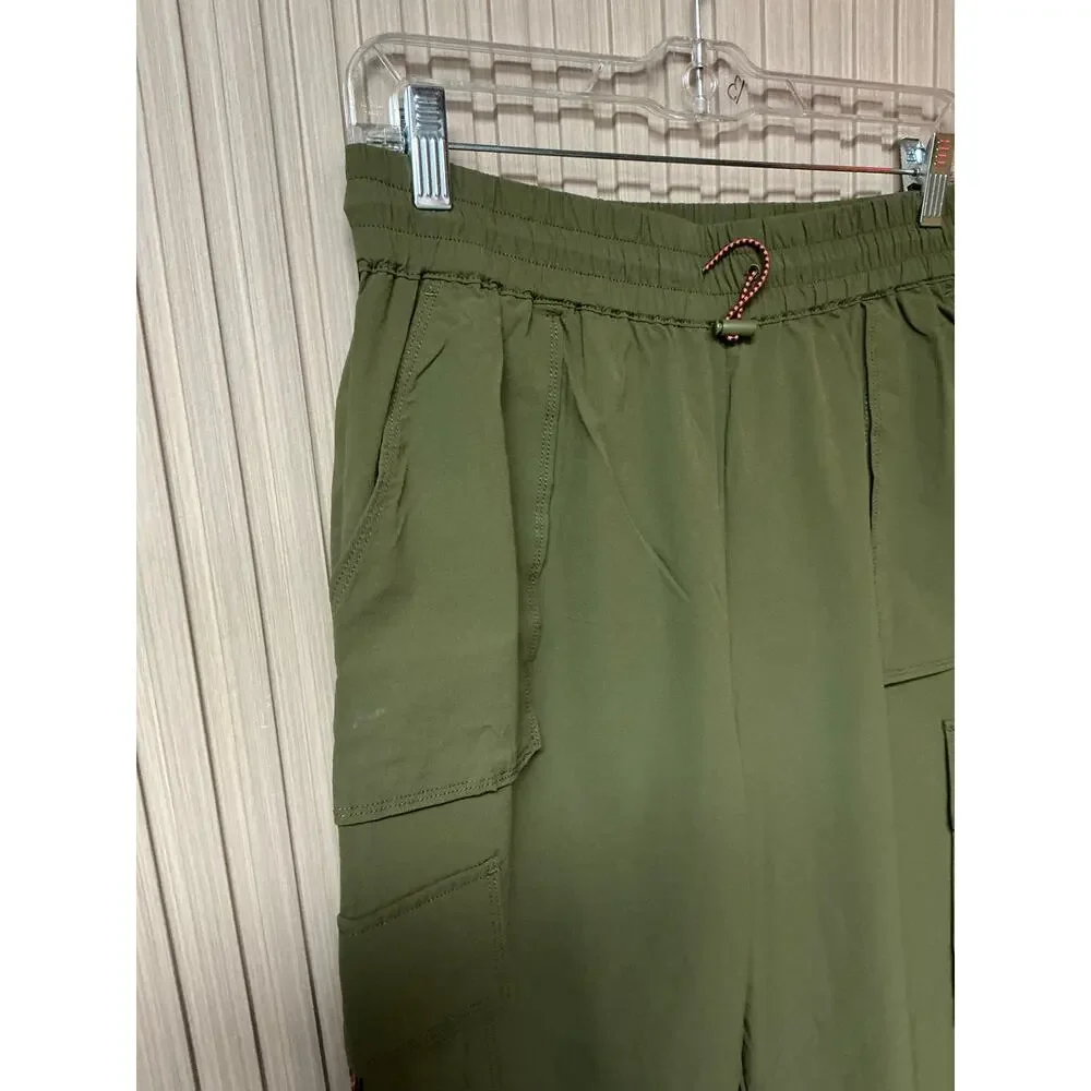 Fabletics Heights Cargo Pant Green Women’s Size L